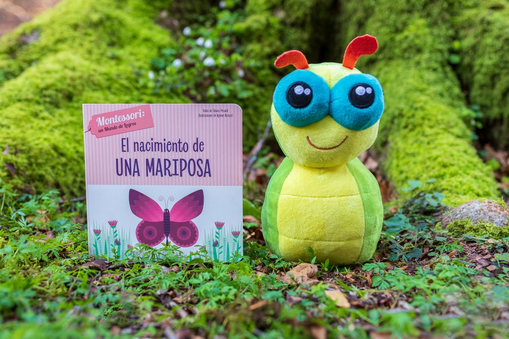 Reseña del libro infantil El nacimiento de una mariposa de la editorial VVKids - Método Montessori